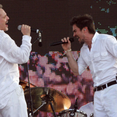 Miguel Bose con Juanes