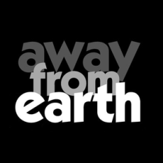 away from earth