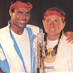 Julio Iglesias duet with Willie Nelson