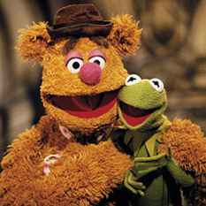 Kermit the Frog & Fozzie Bear