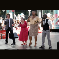 Queen Latifah, Nikki Blonsky, Zac Efron and Elijah Kelley