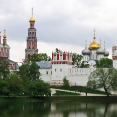 The Choir of the Dormition Church of the Novodevichy Convent