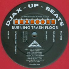 burning trash floor