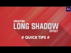 After Effects Tutorial : Creating Long Shadow