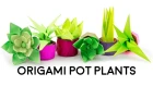Mini Origami Pot Plant / Succulent Tutorial - Cute DIY - Paper Kawaii