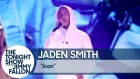 Выступление Jaden Smith с песней «Icon» на шоу Джимми Фэллона