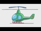 The Colouring Book! Learn Colours: Toy Shop-3 (Robot,Helicopter,Submarine,Estate Car)