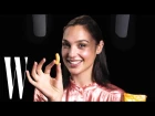 Gal Gadot Explores ASMR with Whispers, Knives, and Snacks | Celebrity ASMR | W Magazine