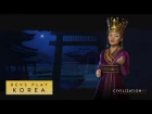 Civilization VI: Rise and Fall  - FIRST GAMEPLAY FOOTAGE (Devs Play Korea)