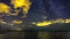 Sky Light Timelapse Star Landscape Свет Небес Таймлапс со звездами