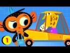 Mr. Giraffe's Car Is Too Small! | Cartoon For Kids