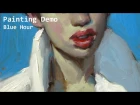 Painting Demo - Blue Hour