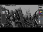 The Lord Inquisitor -  "Encounter" drawing timelapse [HD]
