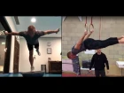 Georges St-Pierre Gymnastics and Balance training highlights 2018 | Training World