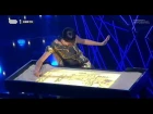 Awesome sand art live performance at Portugal TV by Kseniya Simonova (devoted to Salvador Sobral)