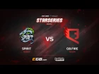 Spirit vs QB.Fire, map 1 mirage, SL i-League StarSeries Season 3 Europe Qualifier