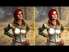 The Witcher 2 Xbox One X Enhanced Graphics vs Performance Mode Comprison