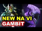 NEW NAVI Roster Debut vs Gambit! E - StarLadder Minor DOTA 2