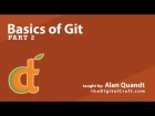 Basics of Git - Part 2 - Quick look at the command line