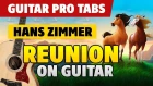 [Spirit. Stallion of the Cimarron OST] Hans Zimmer – Reunion (acoustic guitar tabs)