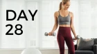 Heather Robertson - 28 Day At Home Workout Challenge - DAY 28 (36 Minute Weighted HIIT)
