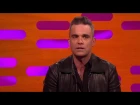 Robbie Williams tells hand job story with JustinTimberlake, Daniel Radcliffe, Anna Kendrick.