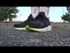 Nike Air Huarache Black Venom Green Shoe On Foot Review + Sizing Info With Dj Delz