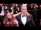 Robbie Williams and wife on the red carpet of The Sea of Trees film at 2015 Cannes Film Festival