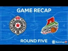 Highlights: Partizan Nis Belgrade - Lokomotiv Kuban Krasnodar
