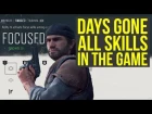 Days Gone Gameplay - ALL SKILLS In The Game (Days Gone PS4)