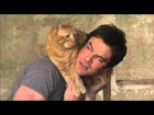Ian Somerhalder and his cat Moke for People Magazine (2013) HD