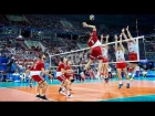 TOP 10 Technical Volleyball Attacks ("Gentle Touch") World League 2017