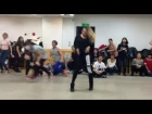 Elena Ninja-Bonchinche' (Fraules) vogue solo during classes in Taiwan