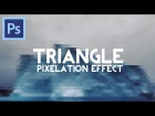 How To Make A Triangle Pixelation Effect In Photoshop!