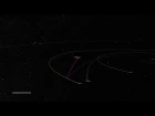 Voyager 1 Trajectory through the Solar System