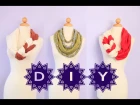 DIY Cute Braided Scarves {No Sew EASY How To } Gift Ideas