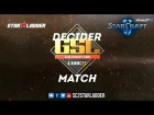 2018 GSL Season 1 Ro32 Group G Decider Match: Classic (P) vs Impact (Z)