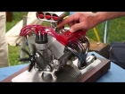 Mini CNC 4-axis and Miniature Chevrolet V8: Super Sound!!