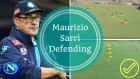 Maurizio Sarri Training   SSC Napoli Defending Positioning   Allenamento di Calcio Difensore