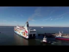 Passenger ferry "Princess Anastasia" appearance changed at BLRT Grupp shipyard. March 2017