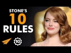 "Don't WAIT For Others To Tell You YES!" - Emma Stone - Top 10 Rules