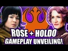 Amilyn Holdo and Rose Tico Gameplay Unveiling! | Star Wars: Galaxy of Heroes