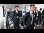 KF Shkëndija arrives in Milano for Thursday's UEL clash against AC Milan