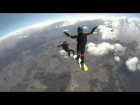 Skysurfing in slowmotion
