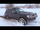 Nissan Patrol может? А под снегом жиденько! Грязь, ручей, сугробы.