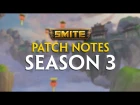 SMITE Patch Notes VOD - Season 3