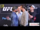 UFC 221:Пресс-конференция Luke Rockhold vs Yoel Romero/Стердаун(Русская озвучка)