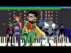IMPOSSIBLE REMIX - Teen Titans Theme - Piano Cover
