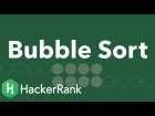Algorithms: Bubble Sort