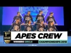 Apes Crew ¦ 1st place Junior Div ¦ Winners Circle ¦ World of Dance Championships 2018 ¦ #WODCHAMPS18
